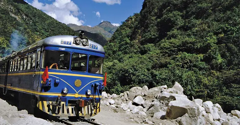 Vistadome train, Sacred Valley, Peru.