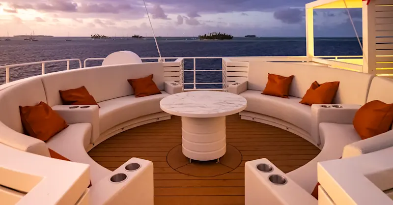 Lounge, Hanse Explorer, Antarctica.