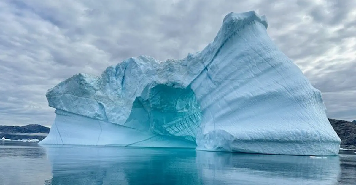 Epic beauty of East Greenland icebergs.