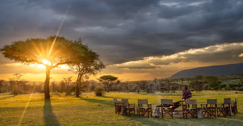 Nat Hab's Mara East Camp—Private Mara Conservancy, Kenya.