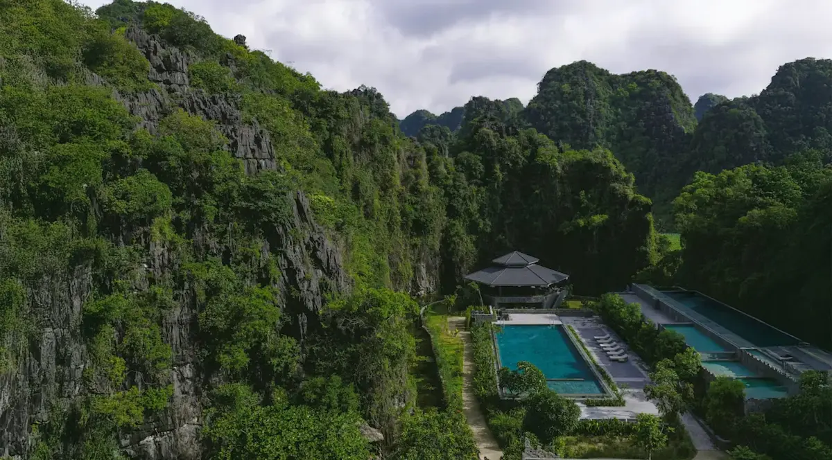 Jiva Hoa Lu Retreat, Ninh Binh, Vietnam.