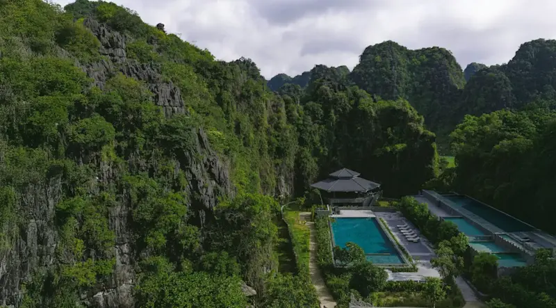 Jiva Hoa Lu Retreat, Ninh Binh, Vietnam.