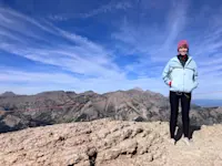 Blue sky, good vibes, and great views in Wyoming. 