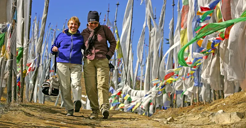 Nat Hab guests, Thimphu, Bhutan.