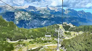 Cable car, Vogel Mountain, Slovenia.