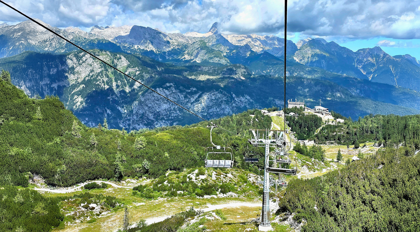 Cable car, Vogel Mountain, Slovenia.