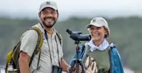 Nat Hab guest and Expedition Leader, Tortuguero National Park, Costa Rica.