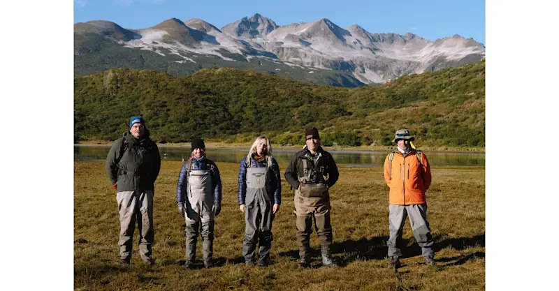 Ready for bear viewing in Alaska. 