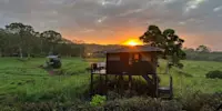 Sunset at Nat Hab's Tortoise Camp