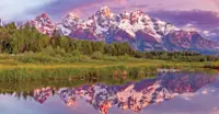 Schwabacher Landing, Grand Teton National Park, Wyoming.
