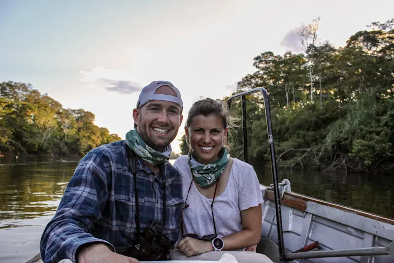 Cruising along the rivers of the Pacaya-Samiria Reserve in the Peruvian Amazon.