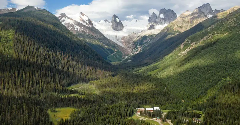 Bugaboo Lodge, Bugaboo Provincial Park, British Columbia.