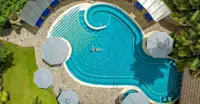 Aerial View of Swimming Pool