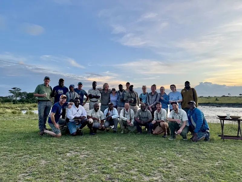 Guide Training with Nat Hab EL's in Tanzania. 