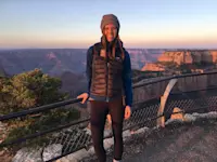Sunset at the Grand Canyon, Arizona. 