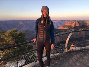 Sunset at the Grand Canyon, Arizona. 