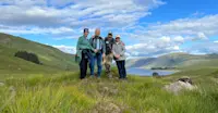 Nat Hab guests, Isle of Skye, Scotland.