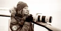Captured in my element in Arctic Svalbard.