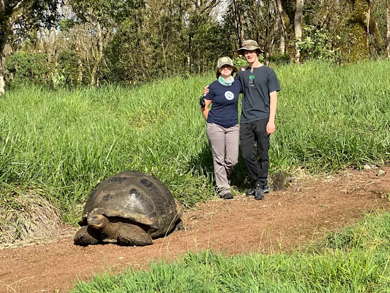 Waking up at Nat Hab’s Tortoise Camp on Santa Cruz Island, Galápagos.