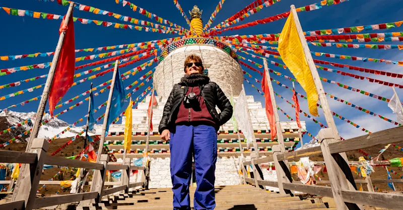 Nat Hab guest, Rilong, China.