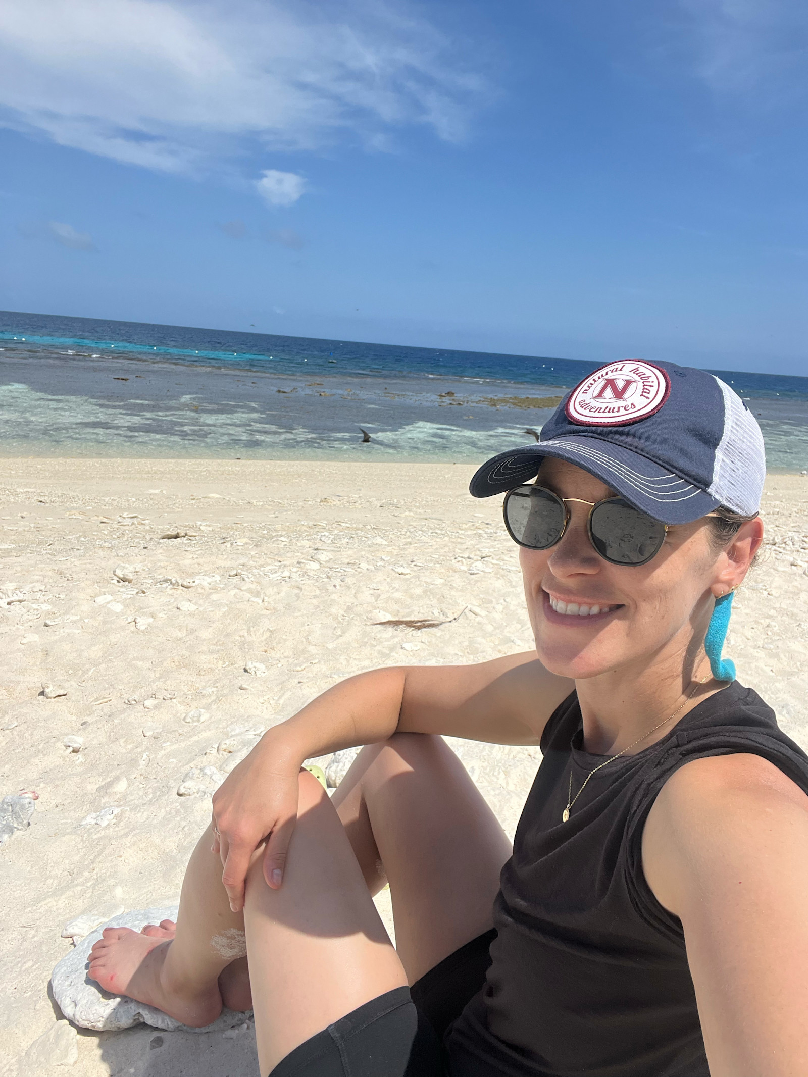 Finding serenity on the shores of Lady Elliot Island off the coast of Australia.