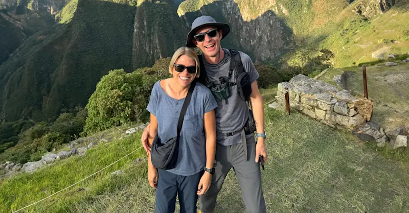 Nat Hab guests, Sacred Valley, Peru.