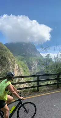 Cycling with DuVine in the Dolomites, Italy. 