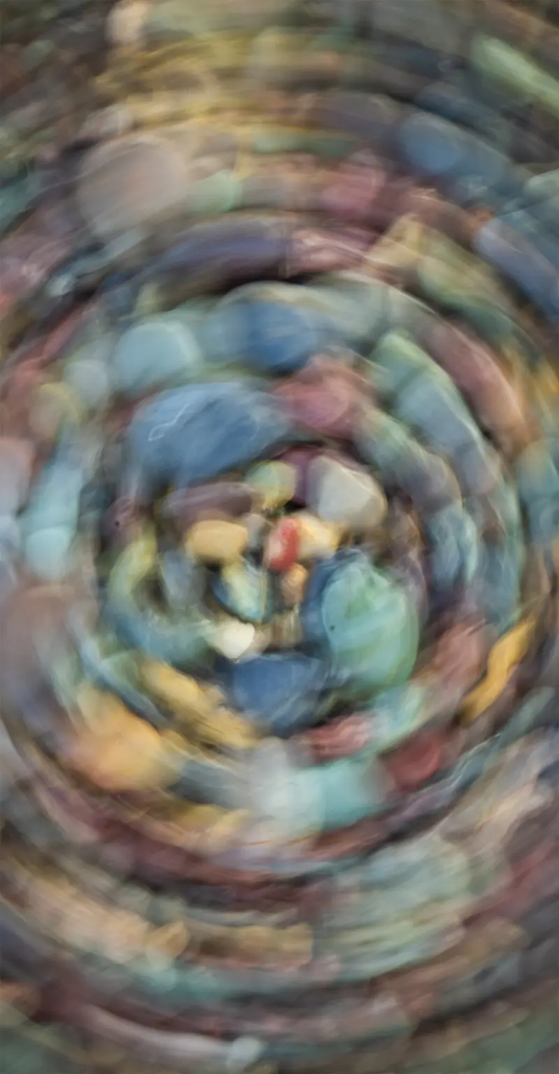 Abstract Beach Rocks, Glacier National Park