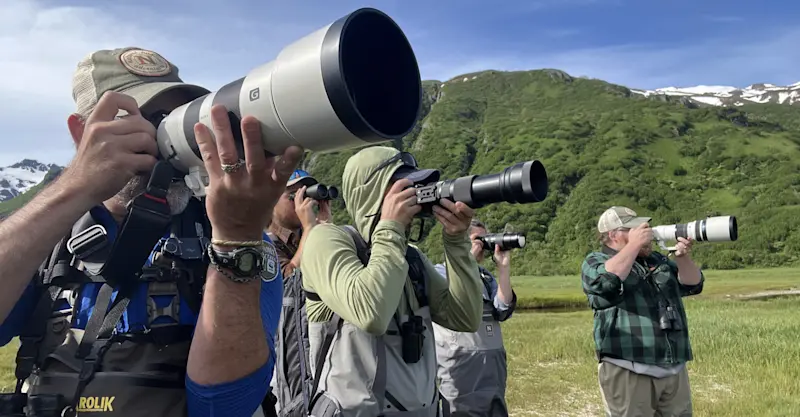 Nat Hab guests, Katmai National Park & Preserve, Alaska.
