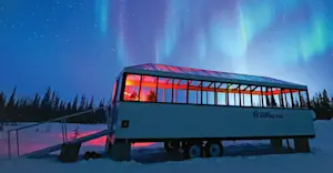 Nat Hab's custom Aurora Pod, Churchill, Manitoba.