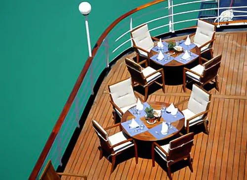 Deck, Sea Explorer, High Arctic adventure cruise ship