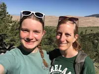 Great Sand Dunes National Park in Colorado. 
