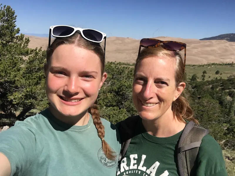 Great Sand Dunes National Park in Colorado. 