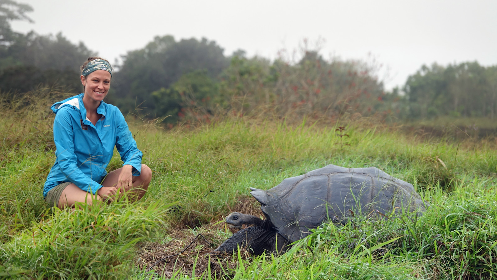 Making slow and steady friends in the Galápagos.