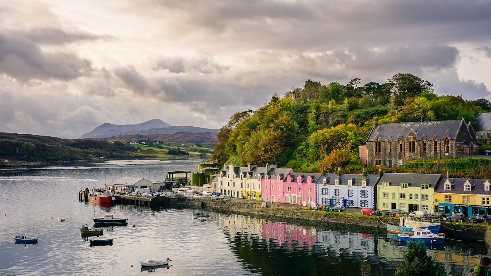 Portree, Isle of Skye, Scotland.