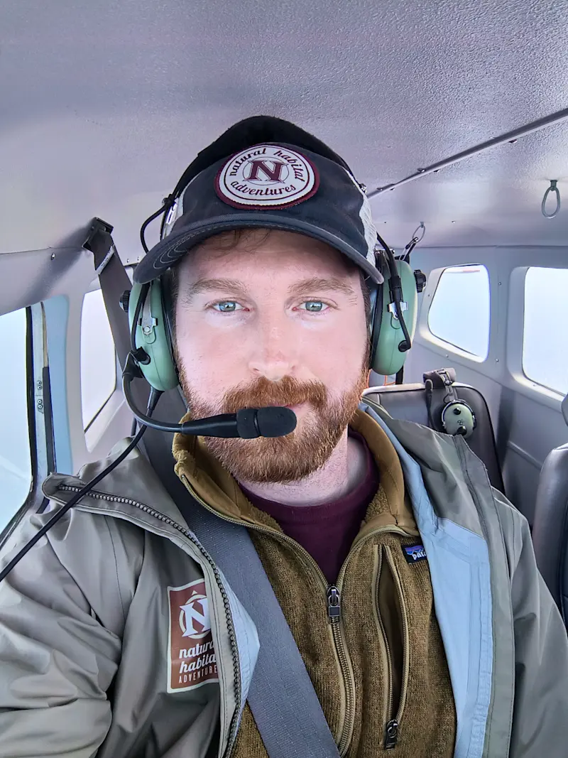 Adventure reaches new heights over the wilderness of Katmai, Alaska.