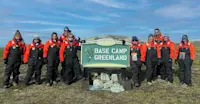 Nat Hab's Private Base Camp Greenland, East Greenland.