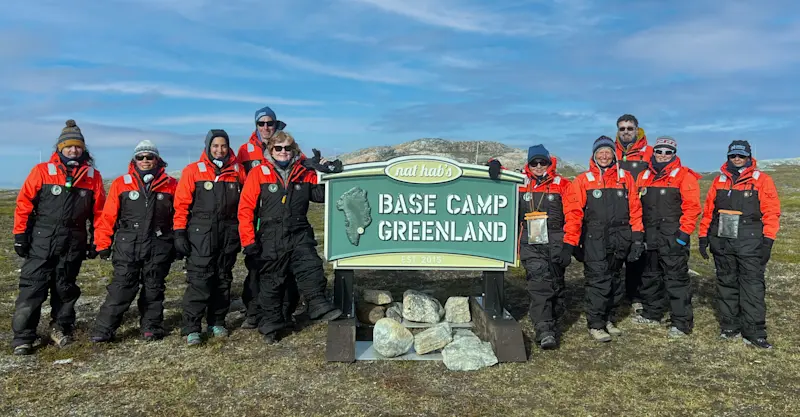 Nat Hab's Private Base Camp Greenland, East Greenland.