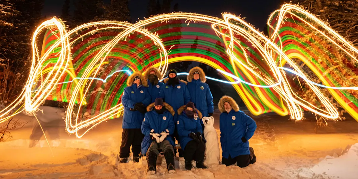 Nat Hab guests, Churchill, Manitoba.