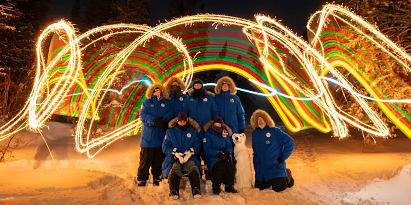 Nat Hab guests, Churchill, Manitoba.