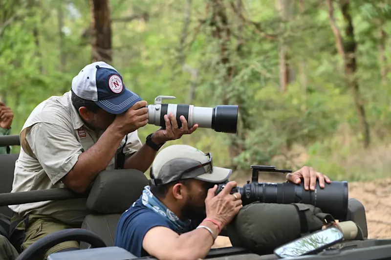 Nat Hab guests, Kaziranga National Park, India.