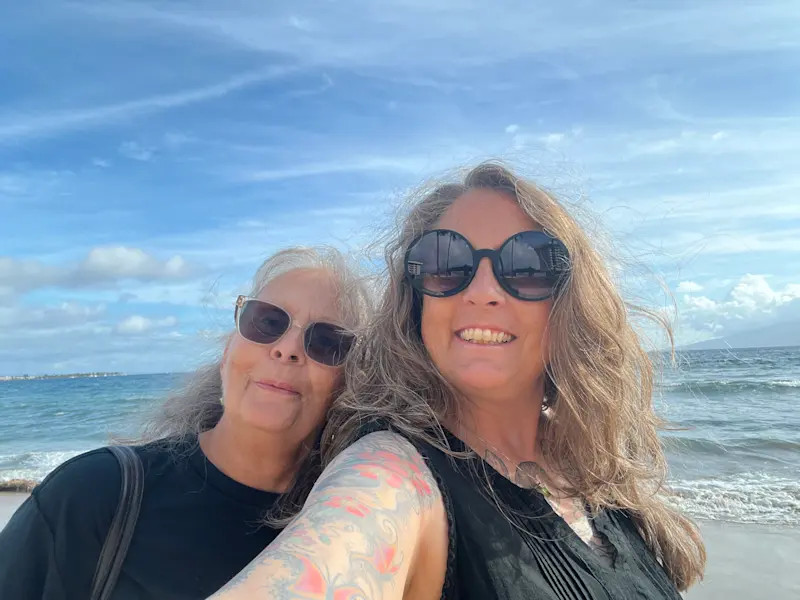 Hawaiian beach time in Maui. 