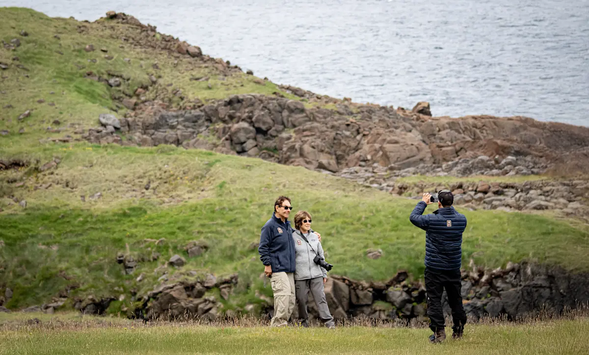 Nat Hab guests, Iceland.