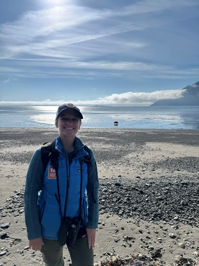 Walking among the brown bears at Alaska Bear Camp. 