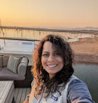 Enjoying sunrise at Matusadona National Park, Zimbabwe. 