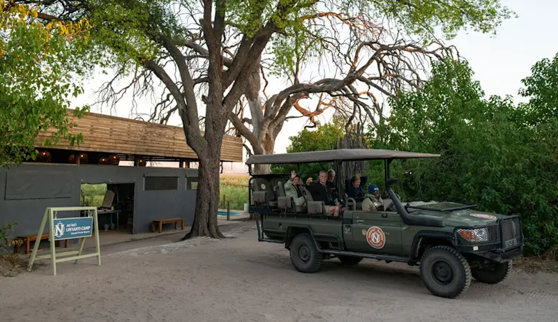 Nat Hab's Linyanti Camp–Linyanti Private Reserve, Botswana.