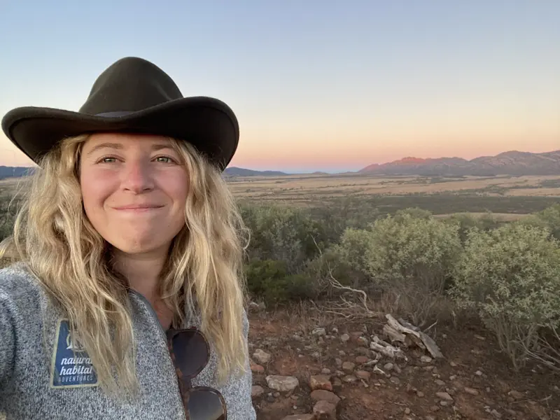 Sunset in the Flinders Ranges, South Australia.