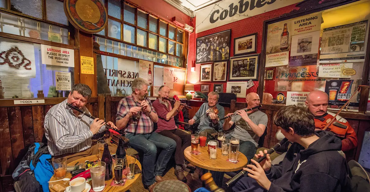 Local musicians, Ireland.