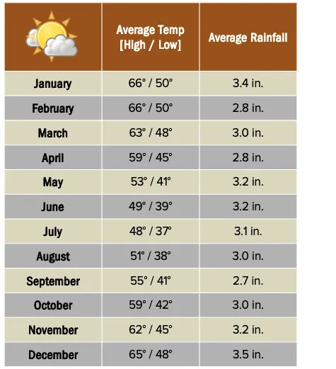 Beforeyougo|Asia|New-Zealand|Dunedinweatherchart