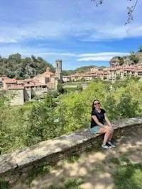 Visiting small towns in the countryside of Spain.